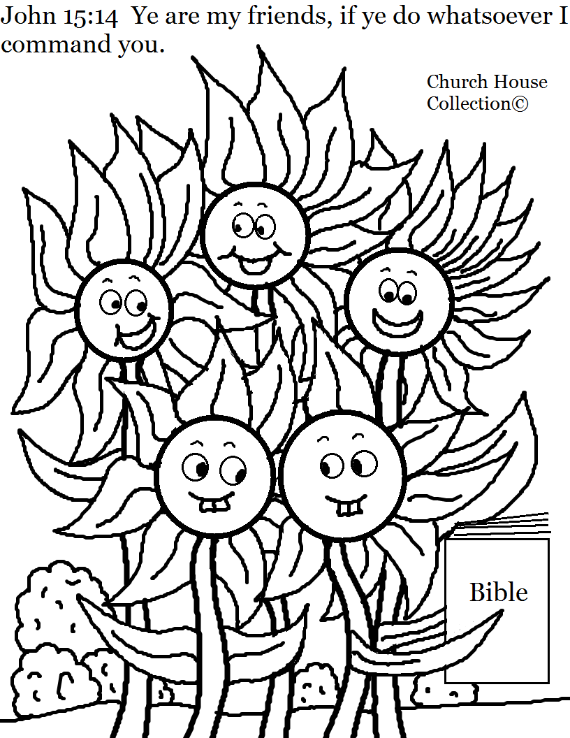 Sunday School Coloring Pages